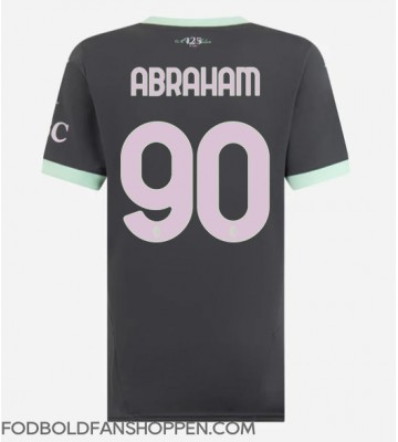 AC Milan Tammy Abraham #90 Tredjetrøje Dame 2024-25 Kortærmet